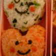 バレンタインに☆ハートちゃんおにぎりv