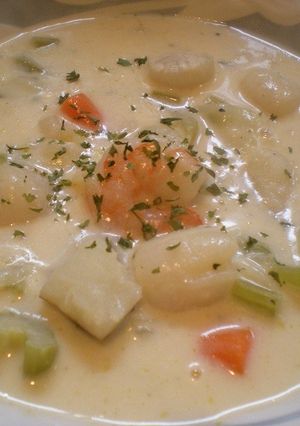 魚介のクリームスープ♪-レシピのメイン写真