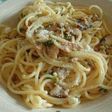 超簡単☆ツナとキノコの和風パスタ~バター醤油風味♪