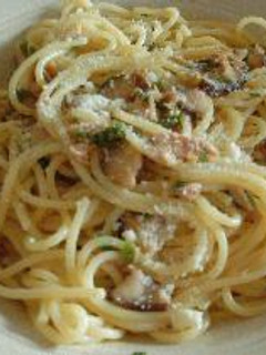 超簡単☆ツナとキノコの和風パスタ~バター醤油風味♪-レシピのメイン写真