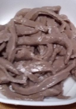 パスタみたいな手打ちうどん風蕎麦-レシピのメイン写真