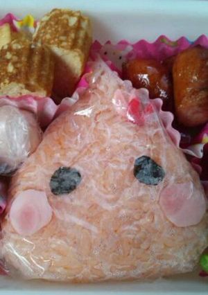 ほっぺちゃん キャラ弁-レシピのメイン写真