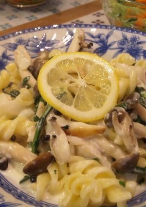 鱈のレモンクリームパスタ-レシピのメイン写真