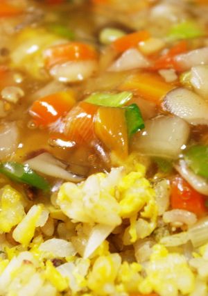 【和風】あんかけタラチャーハン-レシピのメイン写真