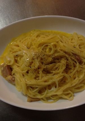 濃厚チーズでカルボナーラ☆-レシピのメイン写真