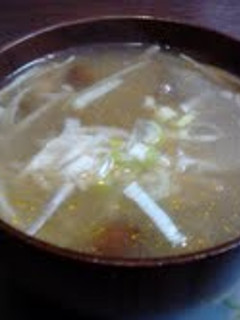 きのこのピリ辛MISOスープ-レシピのメイン写真