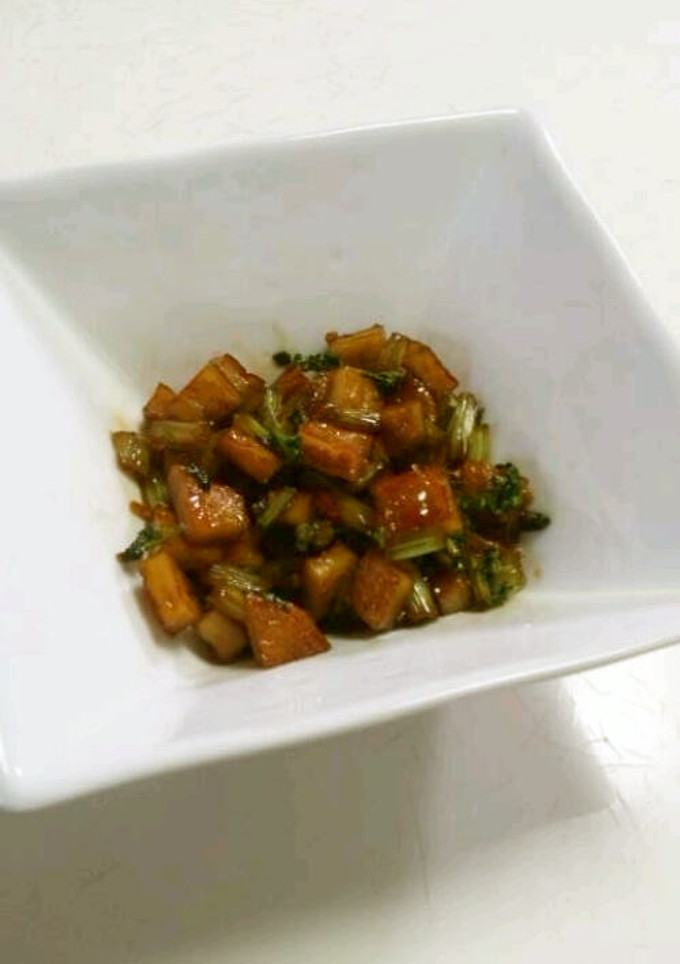 大根葉とさつま揚げのいり煮-レシピのメイン写真