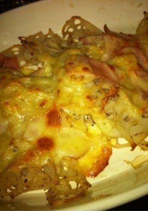 レンコンのチーズ焼き-レシピのメイン写真