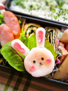 お弁当に♪シューマイのウサギちゃん-レシピのメイン写真