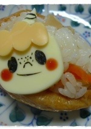 キャラ弁☆スライスチーズで子鬼君-レシピのメイン写真