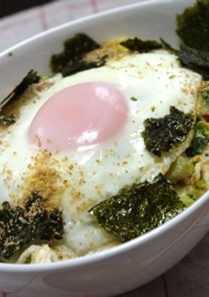 節約！残ったサラダで「サラダ丼♪」-レシピのメイン写真