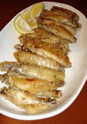 ★手抜きに見えない!手羽中の塩焼き★-レシピのメイン写真
