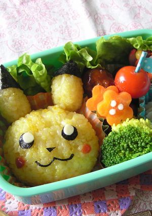 ピカチュウのキャラ弁♪-レシピのメイン写真