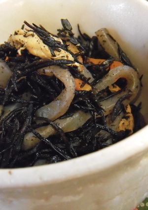 うれしいヘルシー！鶏ささみひじき-レシピのメイン写真
