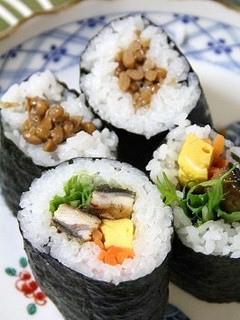 恵方巻き（うなぎ巻き、納豆巻き）-レシピのメイン写真