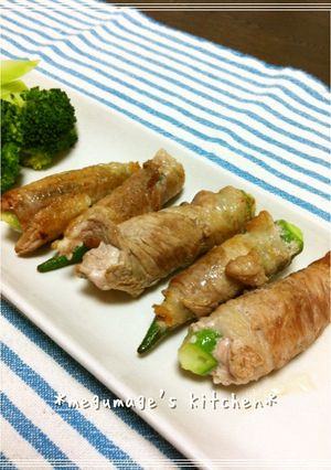 オクラの肉巻き♬-レシピのメイン写真