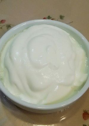 生クリーム活用～生クリームヨーグルト～-レシピのメイン写真