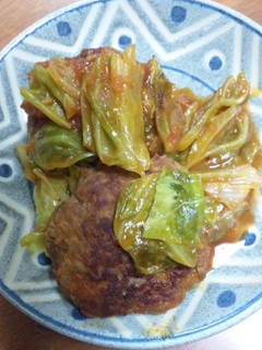 トマトソースハンバーグ-レシピのメイン写真