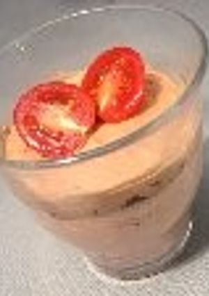 ナガノトマト　トマトとチョコのムース-レシピのメイン写真