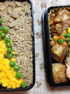 フォークでぐるぐるレンジで鶏そぼろ-レシピのメイン写真