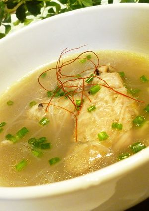 参鶏湯風春雨スープ-レシピのメイン写真