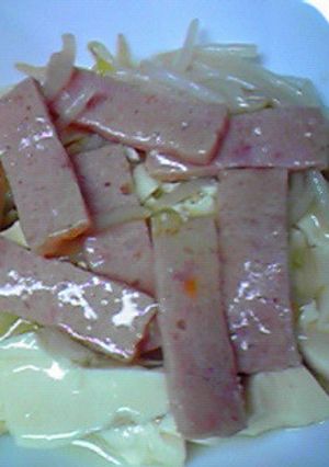 レンジで簡単☆スパムと豆腐のあんかけ♪-レシピのメイン写真