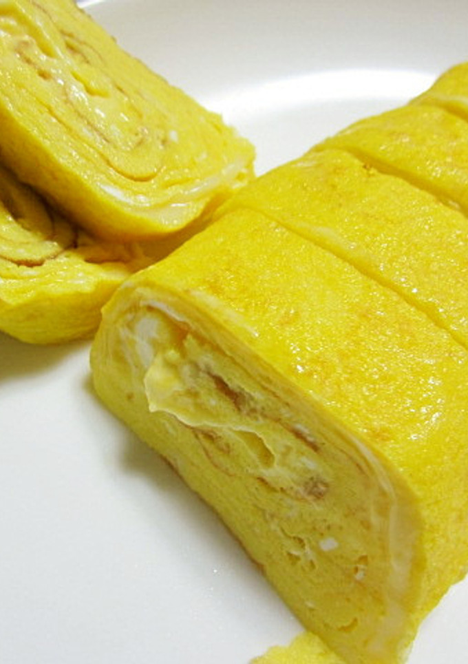 Wとろマヨチーズたまご焼き♪-レシピのメイン写真