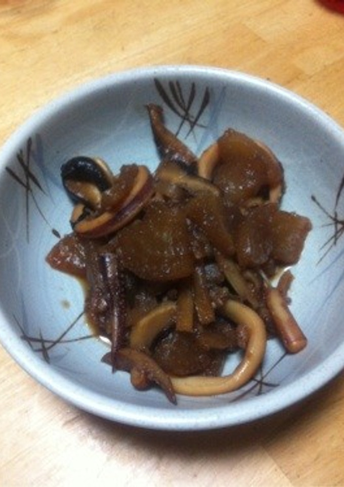 大根とイカの煮付け-レシピのメイン写真