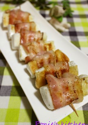 簡単♪めちゃうま♪はんぺんのベーコン巻き-レシピのメイン写真
