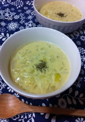 簡単★野菜ゴロゴロの食べるコーンスープ★-レシピのメイン写真
