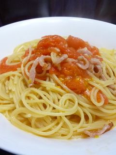 フルーツトマトのパスタ-レシピのメイン写真