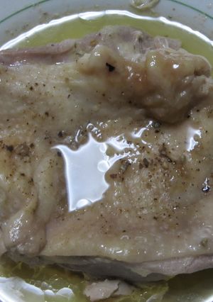 １０分で出来る　鶏の酒蒸-レシピのメイン写真