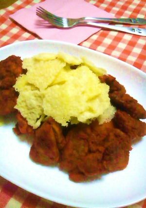 タンドリーチキン on チーズせんべい-レシピのメイン写真