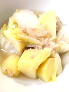 じゃがいもと白菜のツナ煮-レシピのメイン写真
