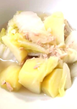 じゃがいもと白菜のツナ煮-レシピのメイン写真