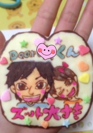 似顔絵チョコ★バレンタインに-レシピのメイン写真