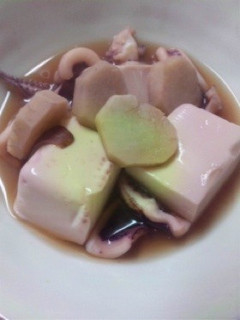 めんつゆで里芋といかの簡単煮-レシピのメイン写真