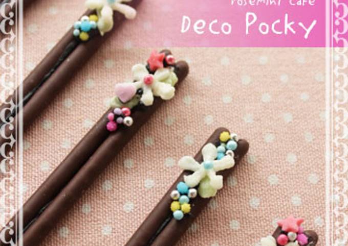 チョコペンde作る＊お花のデコポッキー by ローズミント 【クックパッド】 簡単おいしいみんなのレシピが392万品