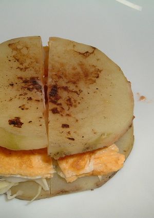 ほくほくじゃがチーズバーガー-レシピのメイン写真