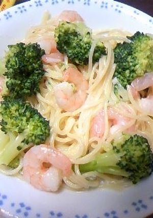 牛乳で簡単!*エビのクリームパスタ*-レシピのメイン写真