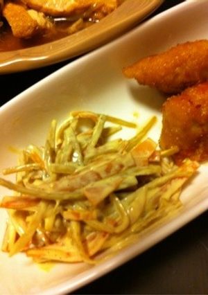リメイク！デパ地下風！人参と牛蒡のサラダ-レシピのメイン写真