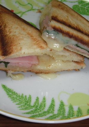 旨みたっぷりホットサンド-レシピのメイン写真