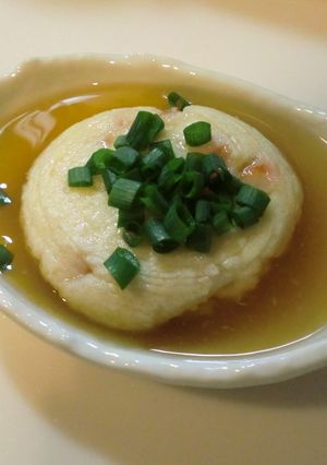 しょうが入り和風あんで食べる海老しんじょ-レシピのメイン写真
