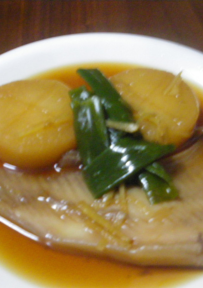 かすべ（赤エイ）の煮つけ-レシピのメイン写真
