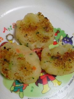 離乳食に♪ポテサラ風おやき☆-レシピのメイン写真