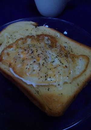目玉焼きトースト-レシピのメイン写真