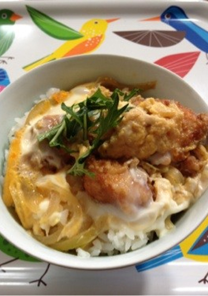 リメイク！唐揚げ丼-レシピのメイン写真
