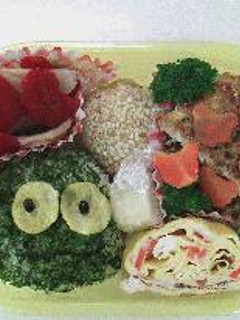 ケロちゃん弁当(バムとケロ)-レシピのメイン写真