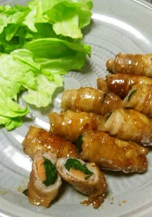 豚肉の野菜巻き照り焼き-レシピのメイン写真