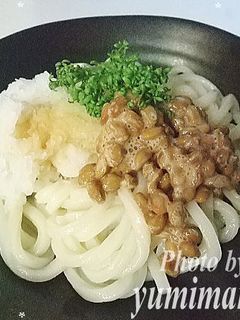 納豆と大根おろしうどん-レシピのメイン写真